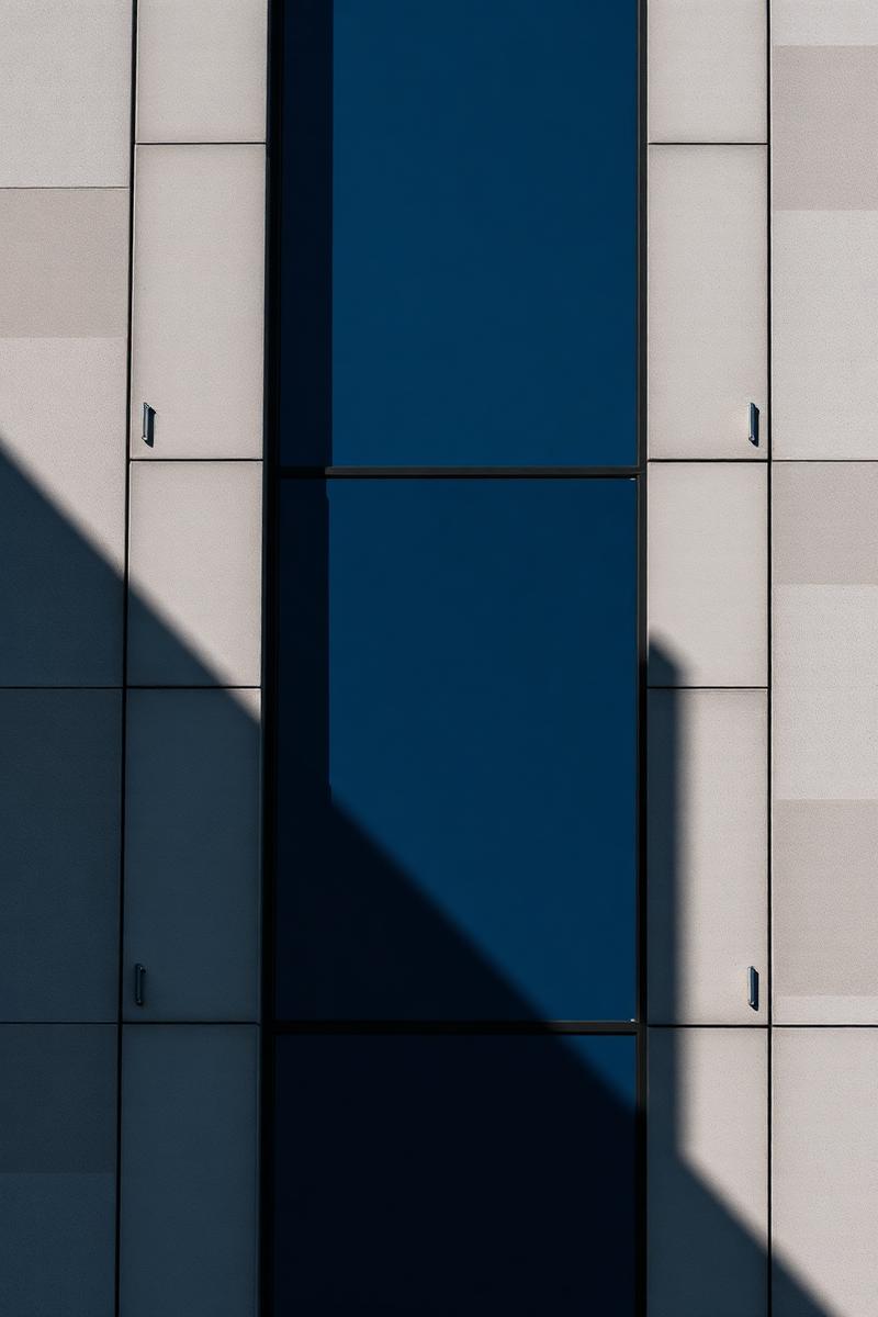 Modern architectural facade